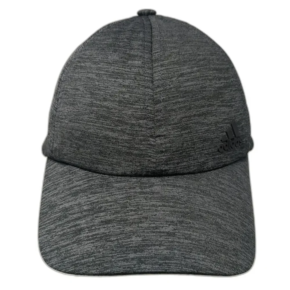 Adidas Baseball Cap Gray OS Climalite Adjustable Strapback Hat Athletic Sport